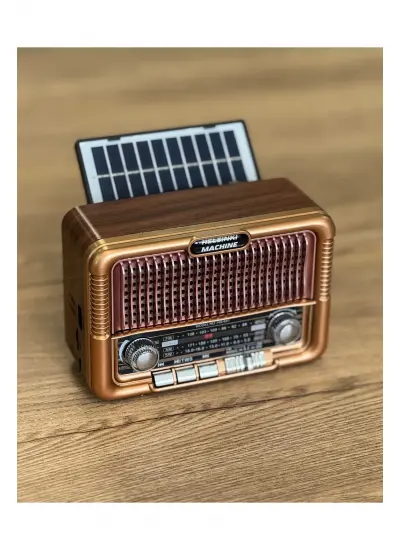 Helsınkı HS-651 Güneş Enerjili Süper Bass Radyo