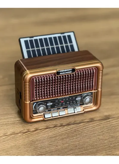 Helsınkı HS-651 Güneş Enerjili Süper Bass Radyo