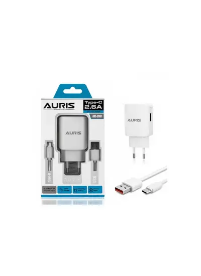 Auris Ars-Ch31 Type-C Set 2.6A Şarj Cihazı