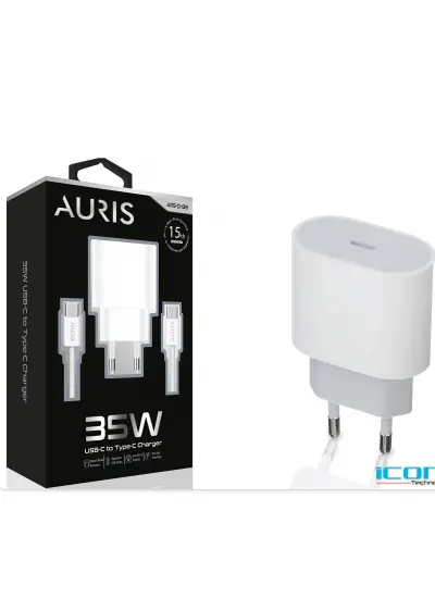 Auris Ars-Ch38 35W  2in1 Usb-C To Type-C Şarj Cihazı