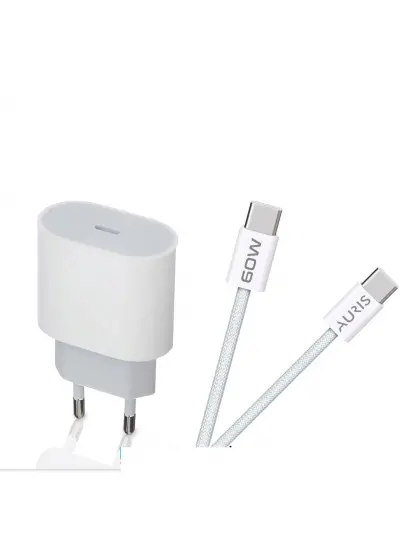 Auris Ars-Ch38 35W  2in1 Usb-C To Type-C Şarj Cihazı