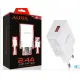 Auris Micro Usb Kablo ve Adaptör Şarj Seti Şarj Aleti 2.2A Ars-Ch28