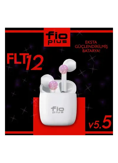 Fioplus Flt12 Ios Android Uyumlu Dokunmatik Bluetooth Kulaklık 8d Stereo Hd Ses Flt12 Bluetooth Kulaklık