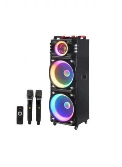 Blic NDR-1526 3500W, Karaoke sistemli  Mikrofonlu Kumandalı  Bluetooth Hoparlör