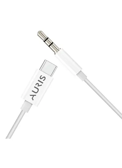 Auris Type-C Aux 3.5mm Çevirici Kablo Araç Müzik Ses Auxiliary Dönüştürücü ARS-AU07