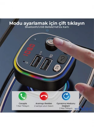 Uygun Fiyatlı Araç MP3 Çalar – HSD C20 (FM Transmitter)