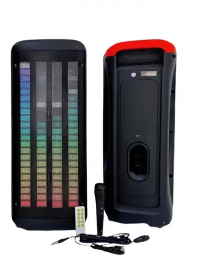 Kts Kts-1760 Mikrofonlu Ledli Bluetooth Hoparlör Usb-tf-fm-bluetooth