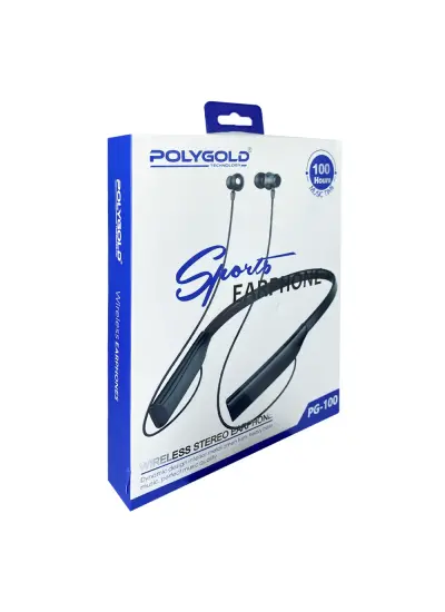 Polygold PG-100 Boyun Bantlı Bluetooth Kulaklık