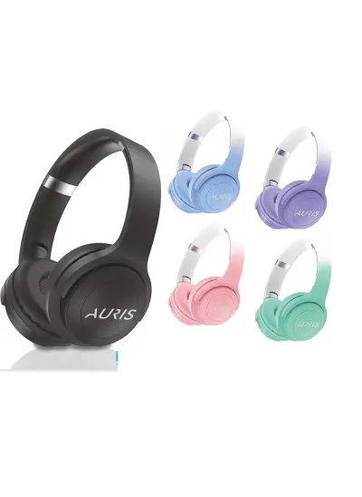 Auris ARS BT-22 Bluetooth Kulaklık Wireless Extra Bass Stereo Kulak Üstü Kulaklık