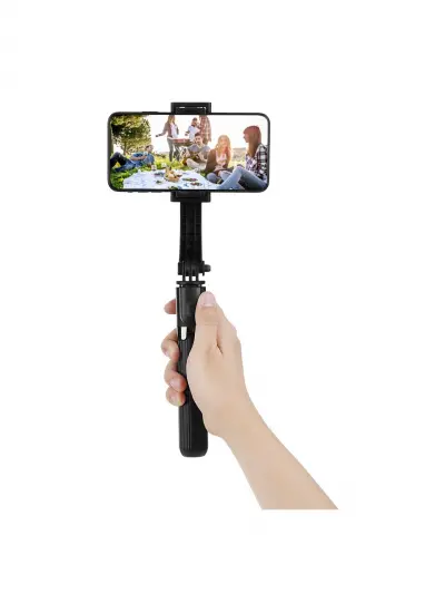 Blic L08 Mini 72Cm Uzunluklu  Titreşim Engelli Mini Selfie Çubuğu