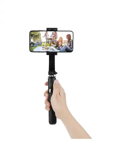 Blic L08 Mini 72Cm Uzunluklu  Titreşim Engelli Mini Selfie Çubuğu