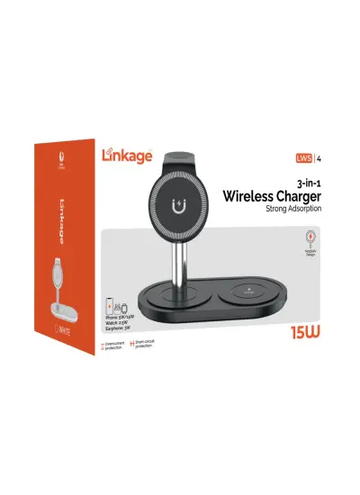 Linkage Lws4 15W Wireless Şarj Standı