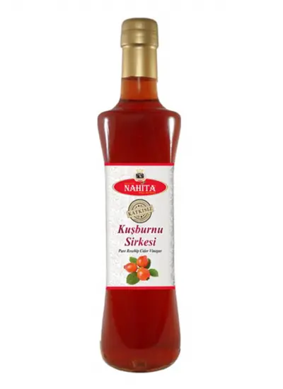 Kuşburnu Sirkesi % 100 doğal Katkısız 500 ml