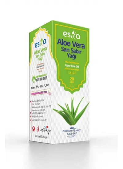 Aloe Vera - Sarı Sabır Yağı 20 Ml.