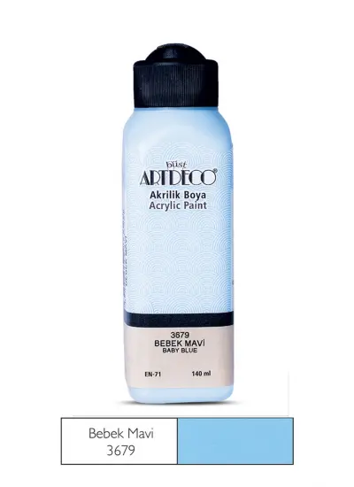 Artdeco Akrilik Boya 140 Ml Bebek Mavi