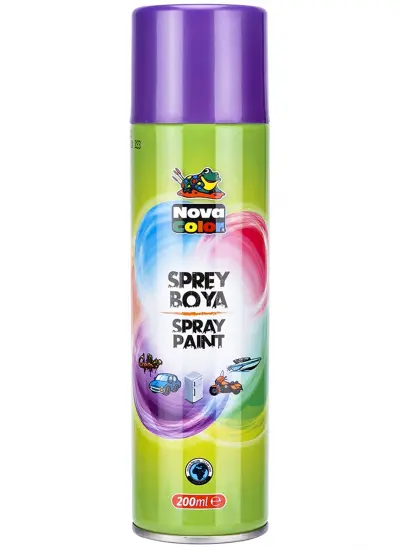 Nova Color Sprey Boya 200 Ml Mor