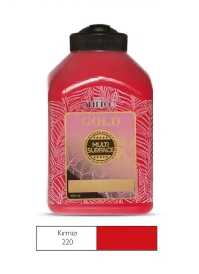 Artdeco Gold Multi Surface Akrilik Boya Kırmızı 140 ml 220