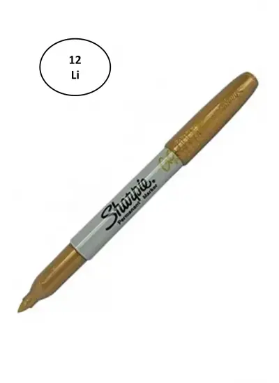 Sharpie Fine Metalik Parmenent Markör Bronz 1834365 12'li