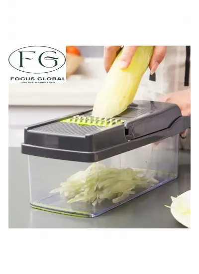 Nicer Dicer Cutter Plus Pratik Sebze Doğrayıcı Rende Practical Vegetable Slicer Sebze Dilimleyici-094