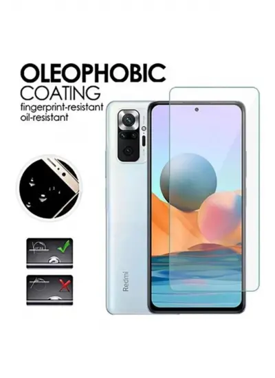 Xiaomi Redmi Note 10 Pro Uyumlu Premium Ekran Koruyucu 9h Sert Temperli Kırılmaz Cam Koruma Şeffaf