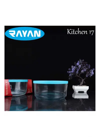 Rayan Kitchen Plastik Kapaklı 17 Cm Saklama Kabı Cam