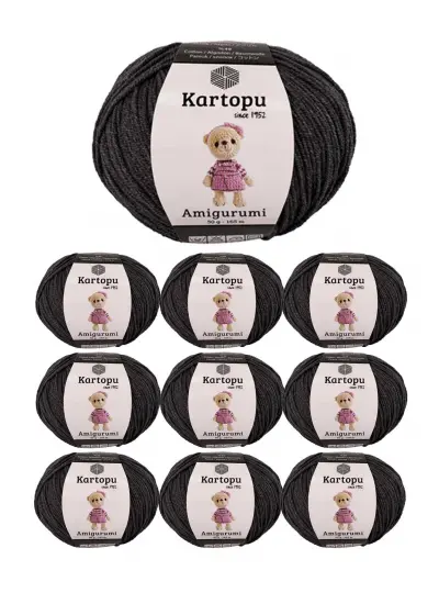 10 Adet Amigurumi El Örgü İpi 50gr 995