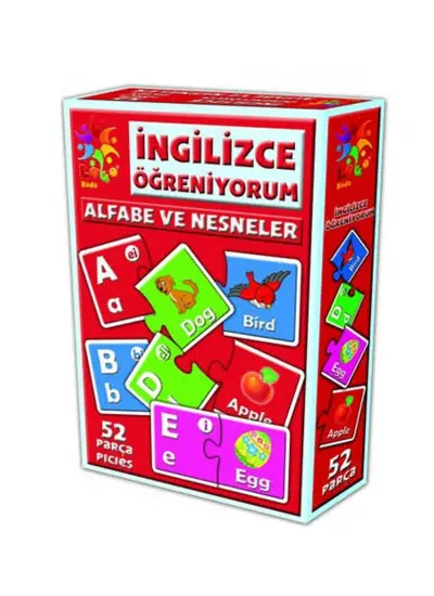 Laço Puzzle Alfabe Ve Sayılar