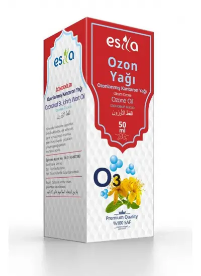 Ozonlanmış Kantaron Yağı 50 Ml.