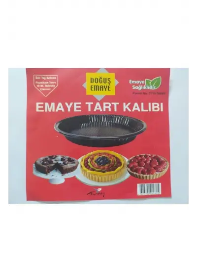 Emaye Tart Turta Kalıbı-82501