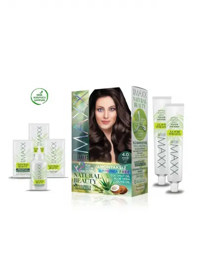 Natural Beauty Amonyaksız Saç Boyası 4.0 Kahve