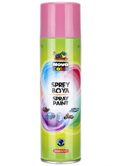 Nova Color Sprey Boya 200 Ml Pembe