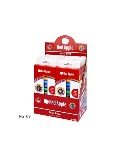 Red Apple Guaj Boya Tüp 9 Ml 12x72