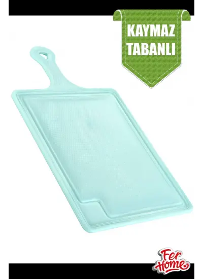 Kesme Tahtası Kaydırmaz Plastik Kesme Sunum Tahtası Pratik Kesim Panosu 165x315 Mm-FR-105