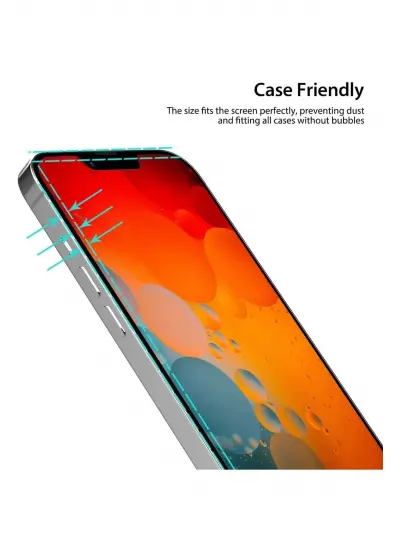 Iphone 14 Pro Uyumlu Hayalet Ekran Gizli Tam Kaplayan Kırılmaz Cam Seramik Ekran Koruyucu Film