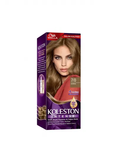 Koleston Intense Saç Boyası 7/0 Kumral - Salon Kalitesi