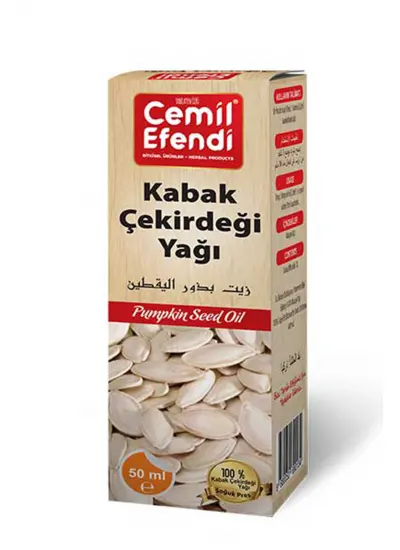 Kabak Çekirdeği Yağ 50 Ml.