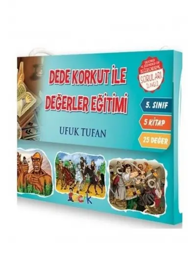 Dede Korkut İle Değerler Eğitimi 5 Kitap