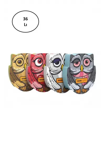 Silka Silgy Owl Serisi Silgi 36'lı