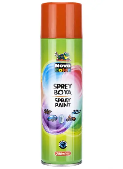 Nova Color Sprey Boya 200 Ml Turuncu