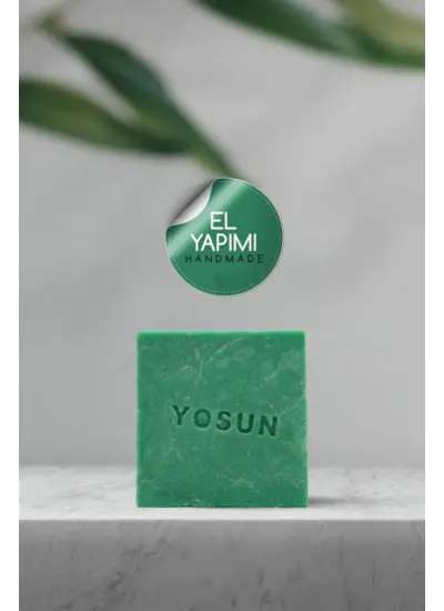 Yosun Sabunu Hatay El Yapımı %100 Organik Doğal Sabun 1 Kalıp 130 Gram