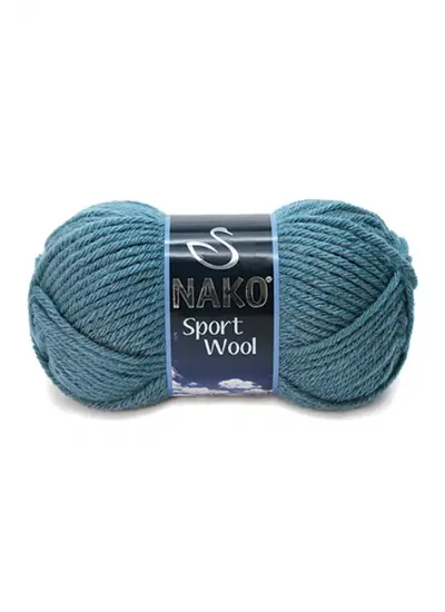 1 Adet Sport Wool Atkı Bere Ceket Yelek Örgü İpi Yünü No: 185 Fırtına