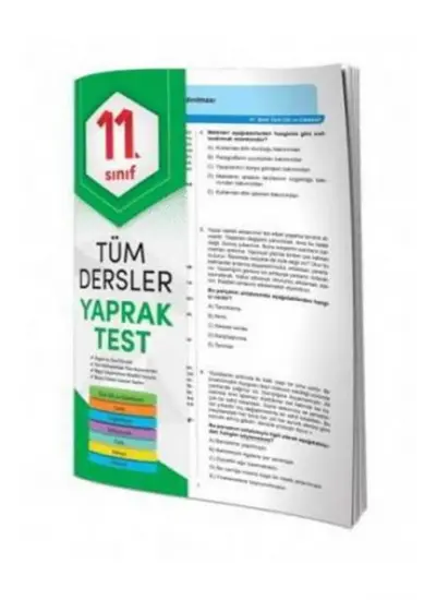 Tüm Dersler Yaprak Test 11