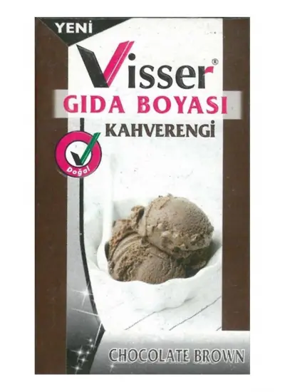 Visser Toz Gıda Boyası Kahverengi