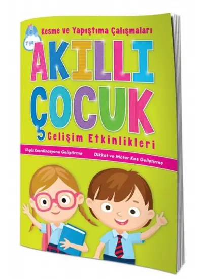 Akıllı Çocuk Gelişim Etkinlik-Kesme Ve Yapıştırma