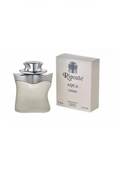 Riposte 24 Saat Etkili Erkek Parfüm - Aqua - For Men 90 Ml