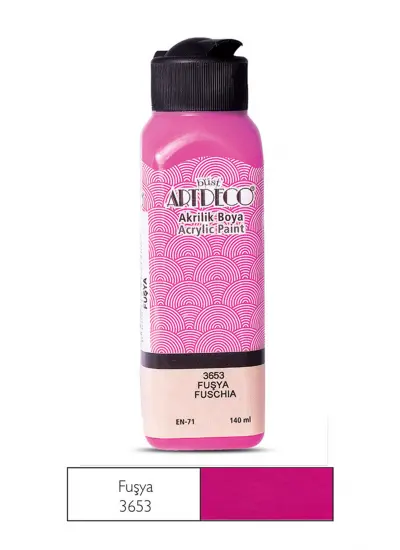 Artdeco Akrilik Boya 140 Ml Fuşya