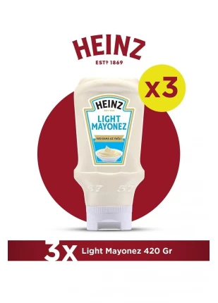 Light Mayonez 420 Gr - 3'lü Paket