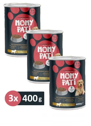 Etli Konserve Köpek Maması 400 gr x 3 Adet (Yetişkin Köpekler İçin)