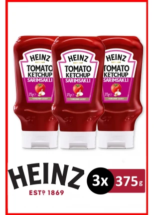 Sarımsaklı Ketçap 375 gr x 3 Adet