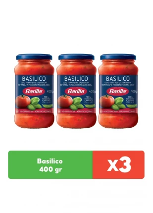 Basilico 400 g x 3 adet